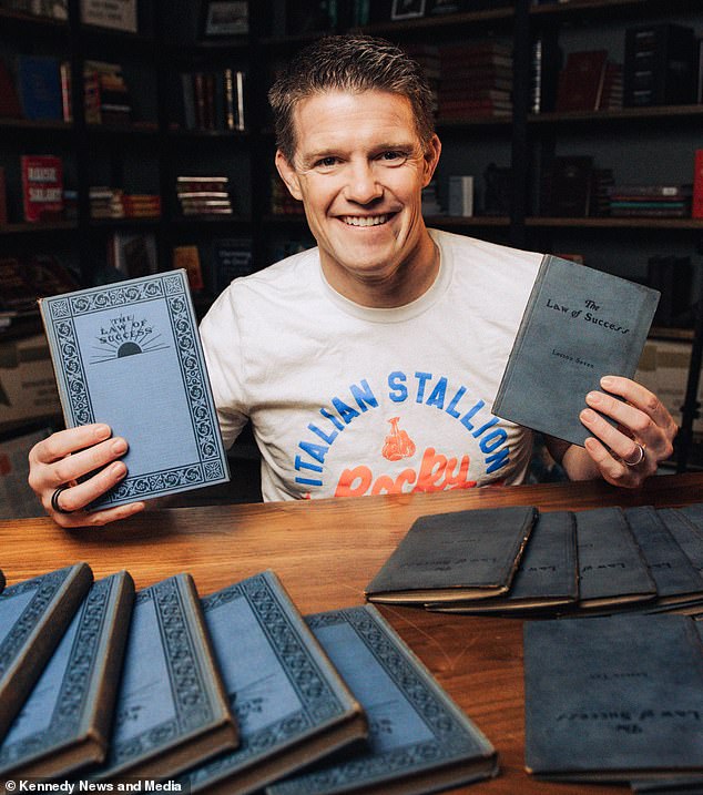 An entrepreneur has revealed how he chartered a private jet to bring him a first edition book after spending $1.5 million on the rare item, despite his wife's refusal