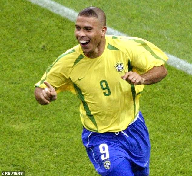 Footballer Ronaldo (photo) is one of the best players to have graced the field (photo in 2002)