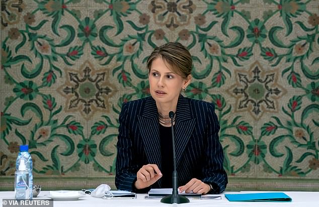 Syria's British-born first lady Asma al-Assad (pictured, file photo) has been diagnosed with leukemia, the Syrian presidency said on Tuesday.  The announcement came almost five years after the 48-year-old announced that she had made a full recovery from breast cancer