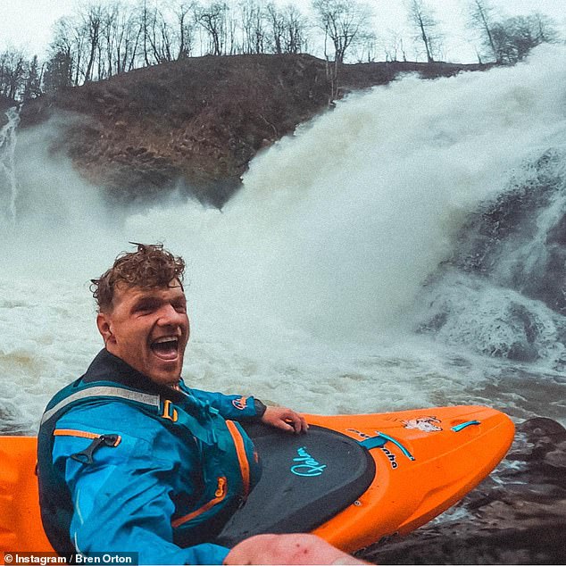 Star kayaker Bren Orton is missing and feared dead after an accident in a river in Switzerland