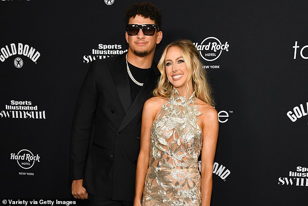 Patrick and Brittany Mahomes were among the star-studded cast at the Sports Illustrated party