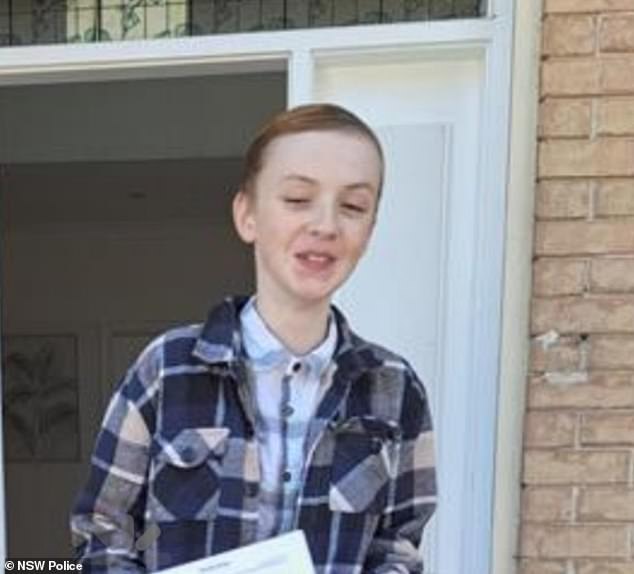 Brodie Brien, 14, was last seen at a home in Bankstown, in Sydney's western suburbs, around noon on Thursday, May 2.