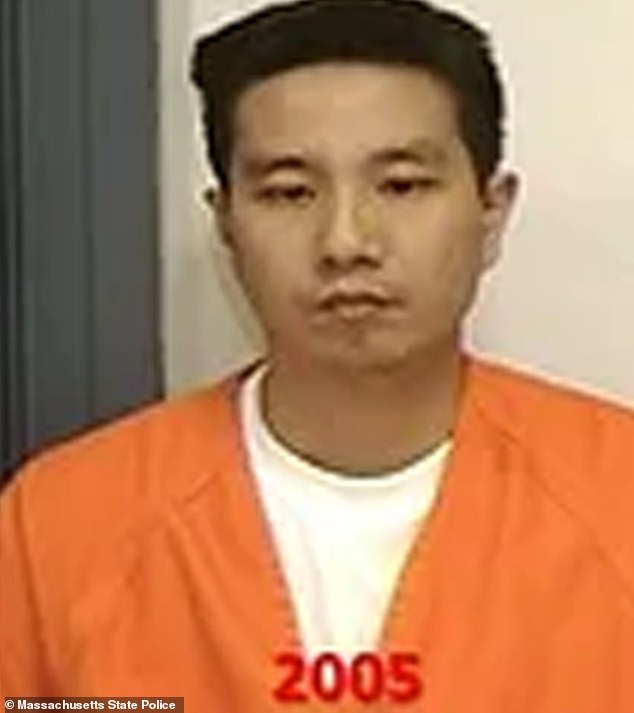 Tuen Kit Lee (pictured in his 2005 mugshot) broke into a coworker's home and raped her on February 2, 2005. He fled trial before jurors overturned the conviction, and he lives a life of luxury in the Golden State.  since with an unconscious florist friend