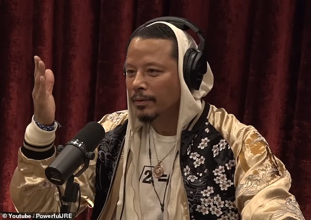 Empire actor Terrence Howard had quite the interview on The Joe Rogan Experience on Saturday - in which he put forward some wild ideas about the universe
