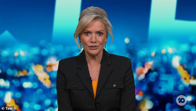 Channel 10 news presenter Sandra Sully had her voice replicated by artificial intelligence in a podcast without her consent.  Pictured