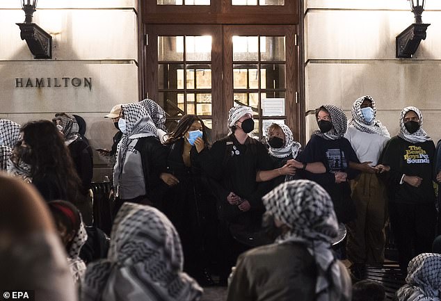 After weeks of incitement, pro-terror students from Columbia took over Hamilton Hall around 1 a.m. Tuesday