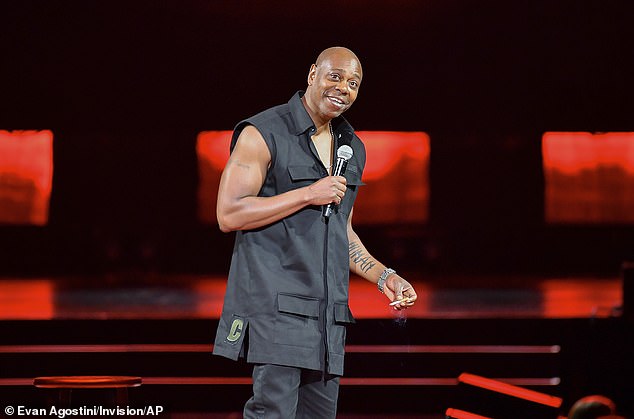 Chappelle performs at Madison Square Garden during the week of his 50th birthday on Tuesday, August 22, 2023 in New York
