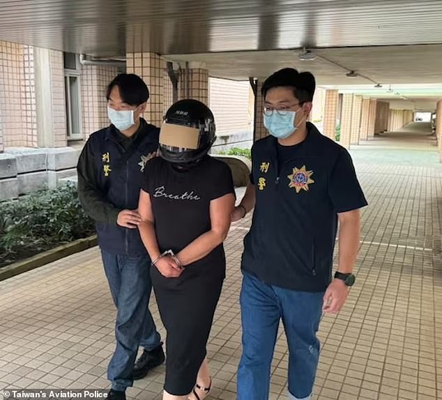 Debbie Voulgaris, 57, was arrested at Taoyuan International Airport in December after drugs were allegedly found in black plastic bags in her luggage