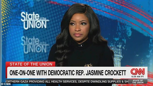 Rep. Jasmine Crockett responds to Rep. Marjorie Taylor Greene's attack on her appearance, doubling down that it was 'absolutely' racist