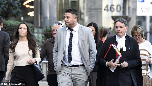 Sam Fisher (pictured outside the court on Thursday) was jailed for five years and four months for drug trafficking and drug possession