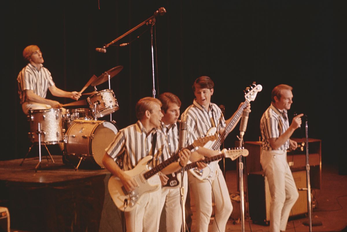 The Beach Boys perform