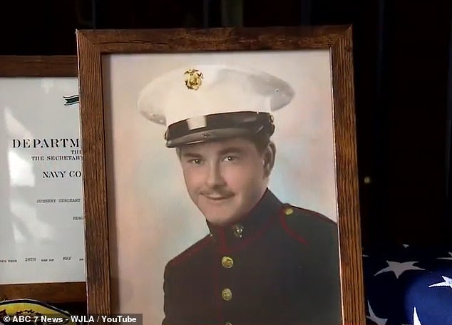 Richard Remp, a 98-year-old Navy veteran in hospice care, dropped out of high school at age 17 to serve in World War II