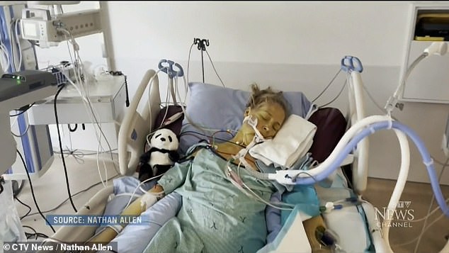 The 36-year-old has been on a ventilator for three months while waiting for the much-needed organ.