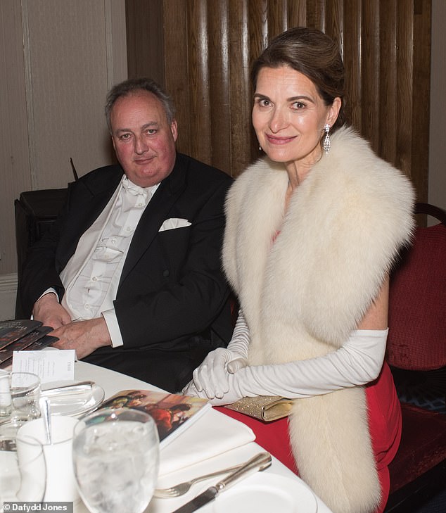 The 11th Duke, David Manners, 65, is about to startle observers again by parading in public in London with the lavishly named Brazilian-born Andrea Burle Schmidt Dubeux Webb.  Pictured together at the Royal Caledonian Ball in 2017