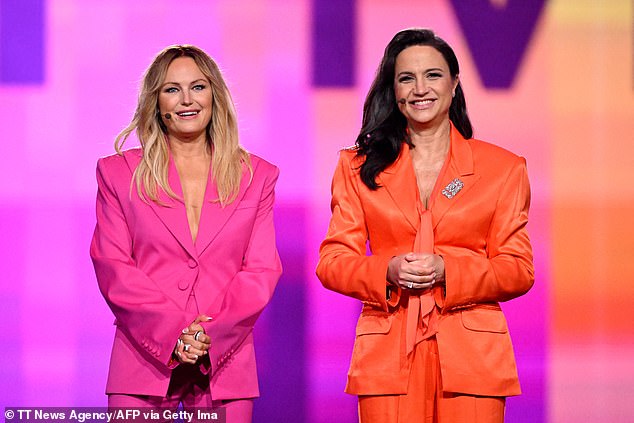 Eurovision fans were overjoyed when forgotten Hollywood star Malin Akerman made her comeback on Tuesday evening as Eurovision host for the semi-final