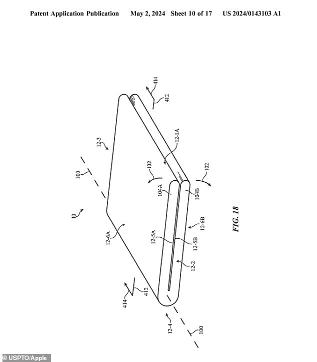 But a new Apple patent, published Thursday, indicates that the company is still hoping to realize its dreams for a unique, quintessentially Apple breakthrough in foldable mobile technology: a touchscreen beyond the fold.