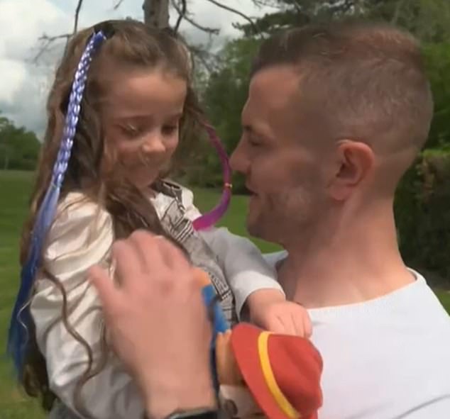 Jack Wilshere (pictured) with his daughter Sienna, whom he calls his 'heart warrior'