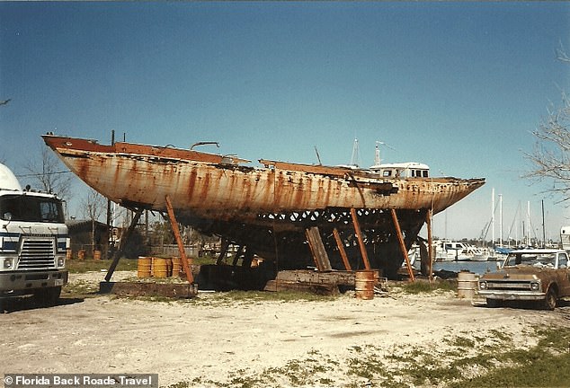 A yacht called the Ostwind that was once owned by Adolf Hitler lies just five miles off the coast of Miami Beach.  The now 25 meter long yacht lies at the bottom of the ocean.