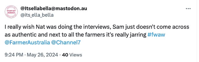 Farmer Wants A Wife viewers bash Samantha Armytages performance during