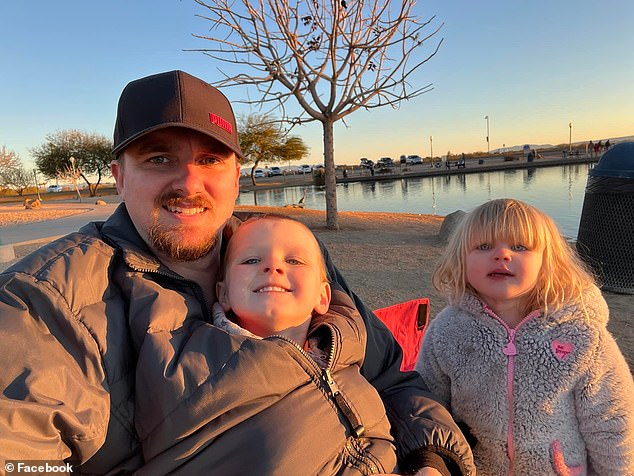 Brock Mater, 34, his son, 7, and daughter, 6, were found shot to death Monday in their home in the Phoenix suburb of Surprise.