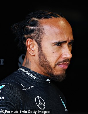 Hamilton came in at high speed before colliding with the Spaniard