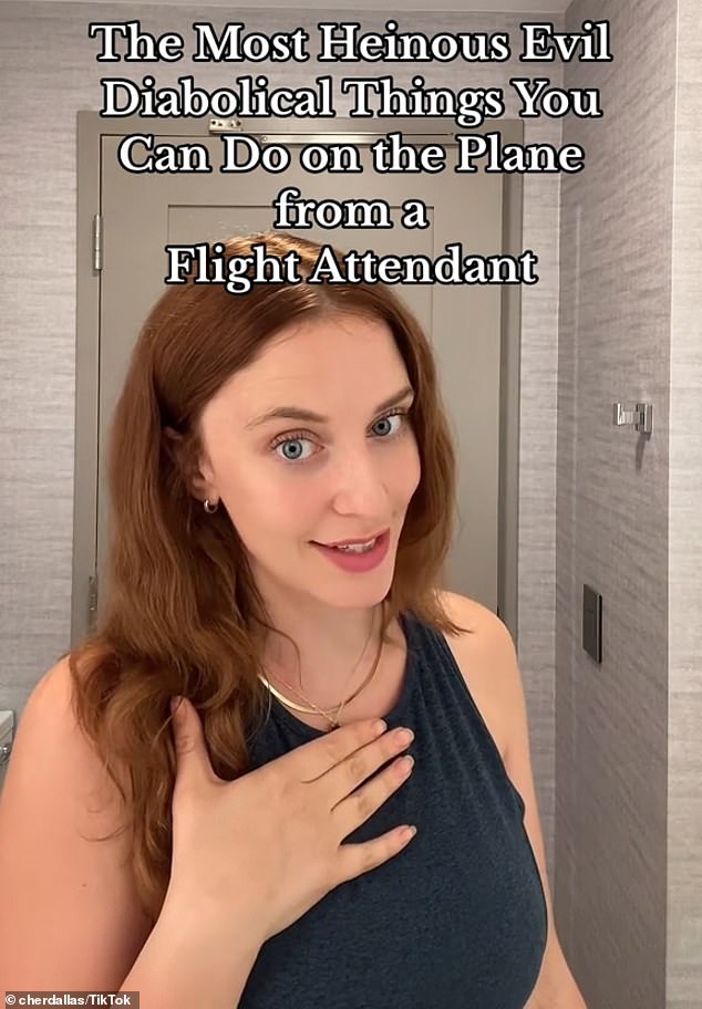 Dallas flight attendant Cher Killough reveals insights from her work on her popular TikTok