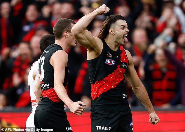 Essendon ruckman Sam Draper has not been given a media ban