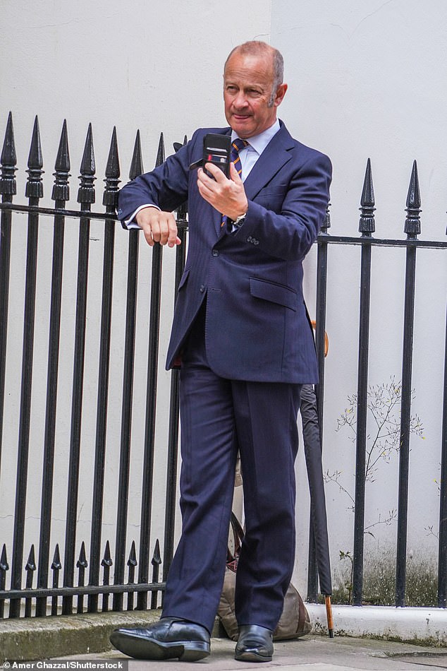 Henry Bolton, pictured in Westminster this year, was leader of UKIP from September 2017 to February 2018