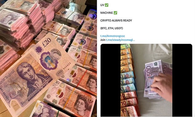 Flash the fake money: Criminals use social media to sell counterfeit banknotes
