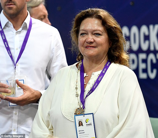 Gina Rinehart is Australia's richest person with a fortune of $37 billion through her mining empire