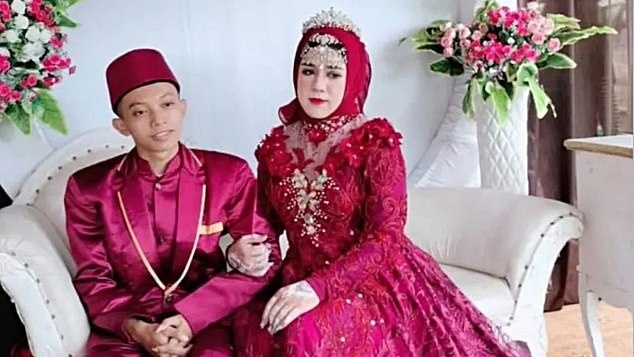 An Indonesian groom discovered twelve days after their wedding that his bride is actually a man.  The 26-year-old man named AK (left) met his wife Adinda Kanza, also 26, on Instagram in 2023 and the couple dated in person for a year after doing it online