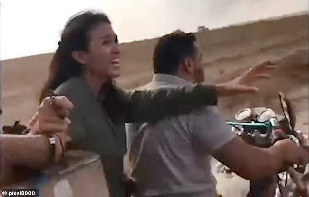 Noa Argamani was kidnapped by Hamas from the Nova festival on October 7 and filmed as she was driven through the desert