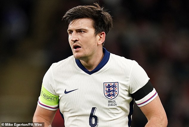 Harry Maguire has skipped a family holiday to try and get fully fit for the 2024 European Championship