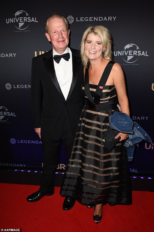 Happier times: Natasha Stott Despoja, 54, and Ian Smith, a former political consultant who became a globally respected business consultant, recently went their separate ways