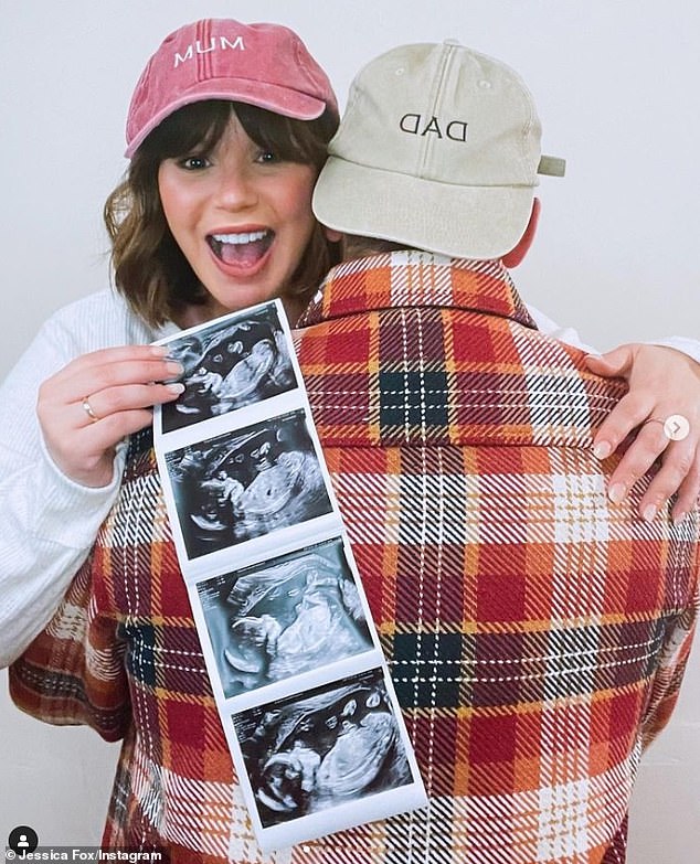 Jessica, who secretly married Nicholas in 2020, revealed she was pregnant in October 2022 and took to Instagram to share a photo of her baby scan