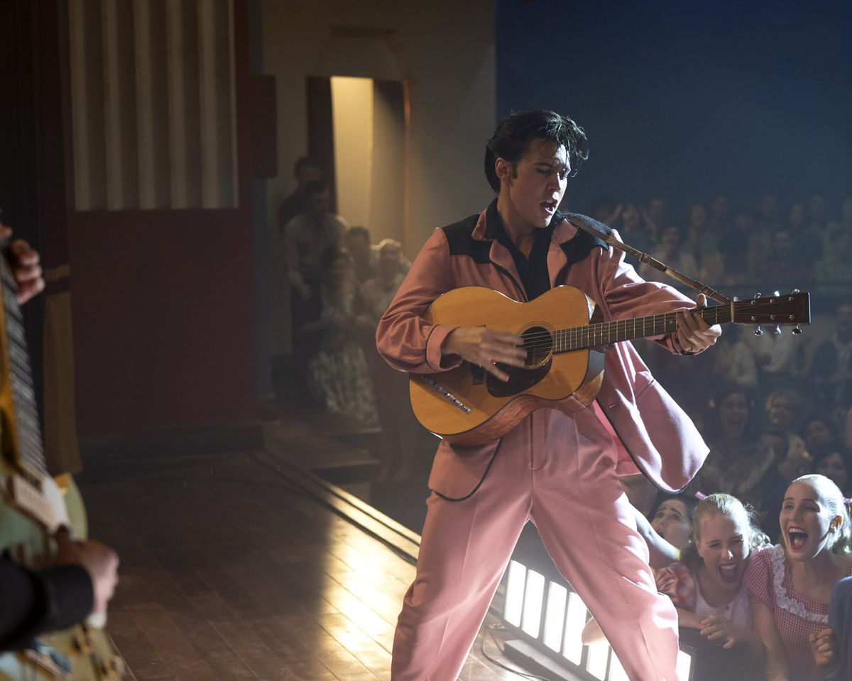 Austin Butler as Elvis Presley in Baz Luhrmann's Elvis (2022)