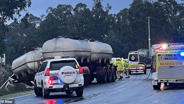 The occupants of the car - an 81-year-old woman, an 84-year-old man and a 54-year-old man - were killed at the scene and are now known as family.