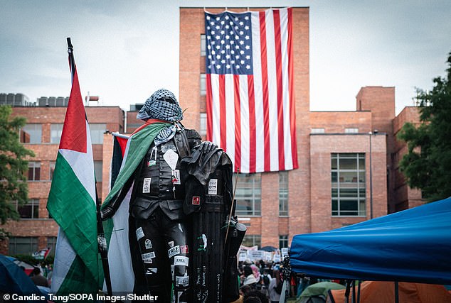 Students and like-minded activists occupied the campus of George Washington University for weeks, as Jewish students there described being afraid of the pro-Palestinian protesters