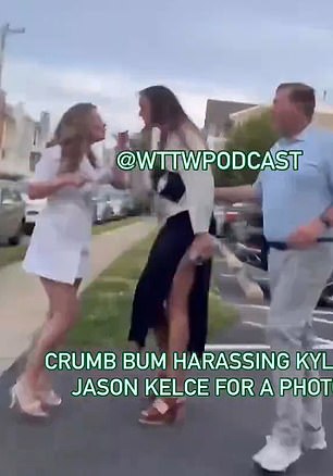 Kylie was confronted by the 'drunk' fan