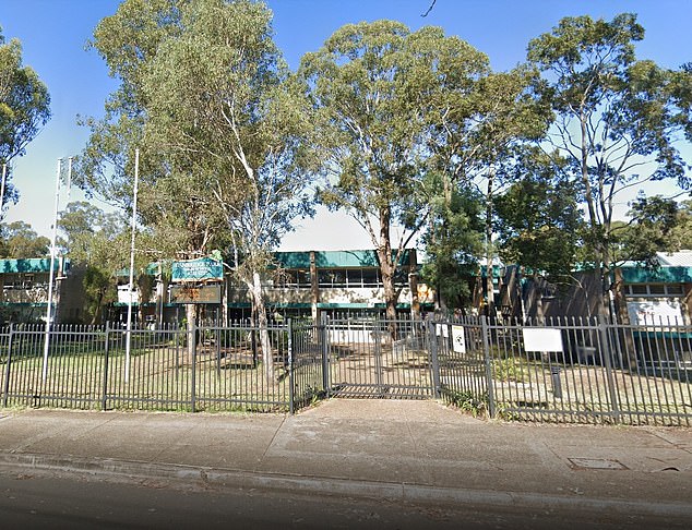 Cambridge Park High School went into lockdown around 12.30pm on Friday after reports a boy began waving a paring knife in the air and running around Western Sydney's campus