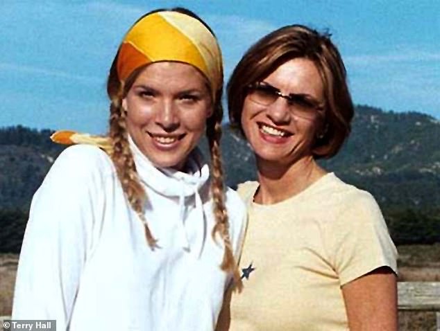 Kristine 'Kristi' Johnson (pictured with mother Terry Hall) was just 21 when a stranger approached her in an LA mall and told her he was a film producer looking for the next Bond girl