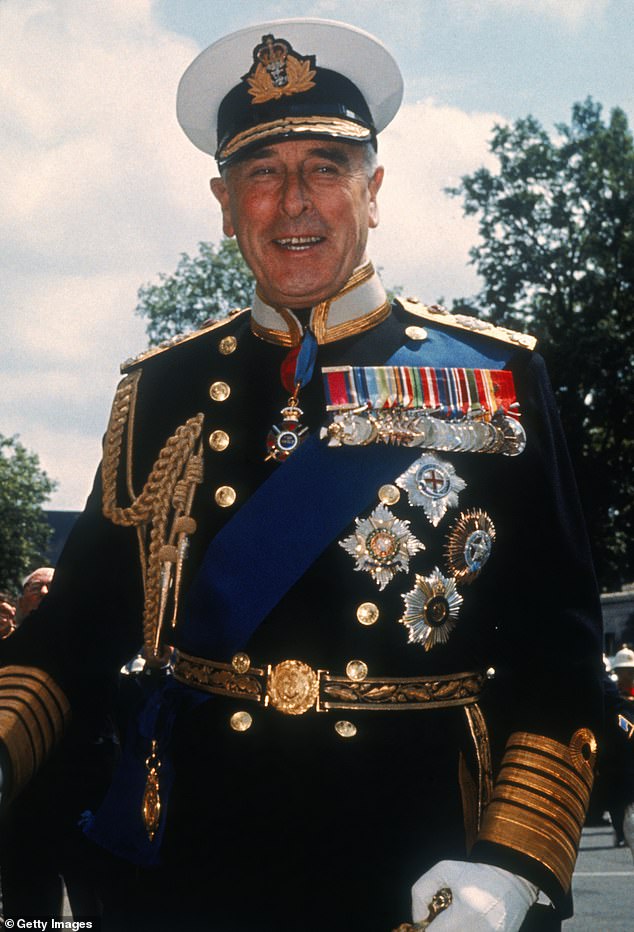 Lord Mountbatten – a mentor to both Prince Philip and the then Prince Charles – who was murdered aged 79