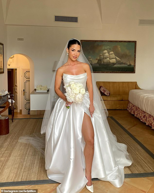 Influencer Rachel Dillon and fitness entrepreneur husband Tobi Pearce tied the knot in a romantic ceremony in Italy earlier this month