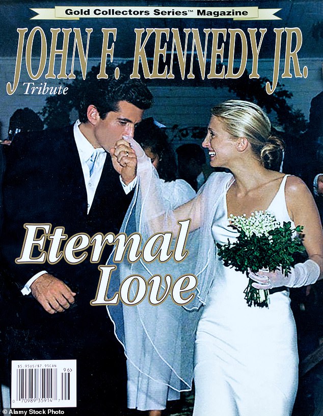 Carolyn Bessette-Kennedy marries JFK Jnr in a Narciso Rodriguez wedding dress