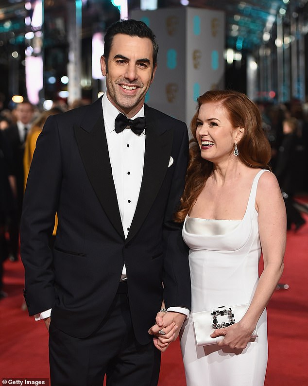 Isla Fisher has broken her silence following her divorce from husband Sacha Baron Cohen after 14 years of marriage.  Both shown