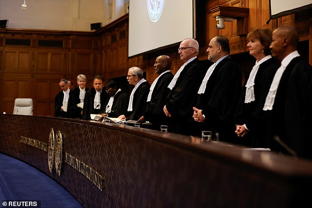 In a case brought by South Africa accusing Israel of genocide, ICJ President Nawaf Salam ruled in favor of the 15-member panel of judges in The Hague