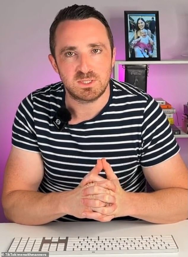 The single man sought help from Matthew Macdonald (pictured), who runs the dating advice platform 'Men with Manners', and vented his frustrations