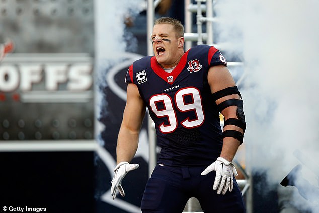 JJ Watt, who retired two years ago, won three NFL DPOY in his 10 seasons with the Texans