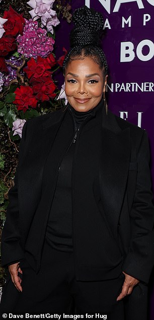 Janet Jackson and Kelly Rowland provided artist response when the Lovers & Friends festival was canceled at the last minute on Saturday;  Jackson pictured in February