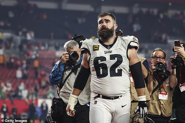 Jason Kelce is a Philadelphia Eagles legend who retired from the NFL earlier this year